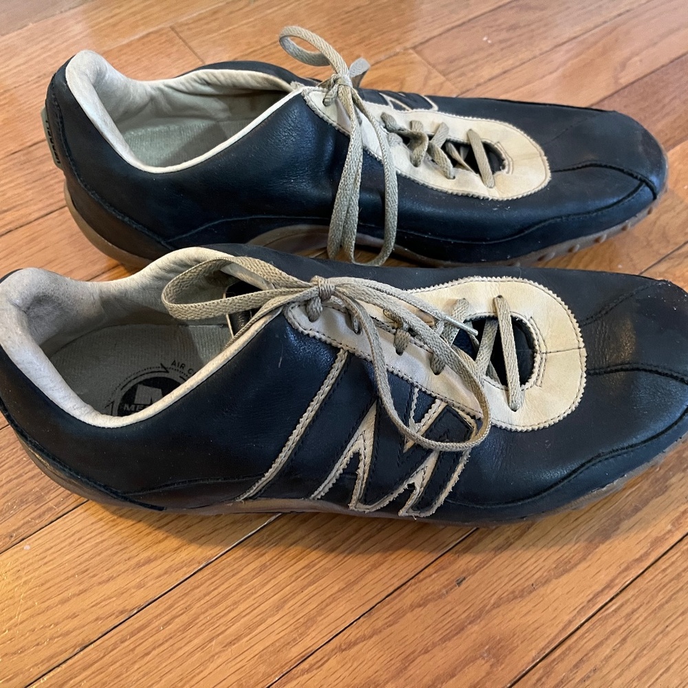 Merrell Black Leather Shoes Mens 11.5